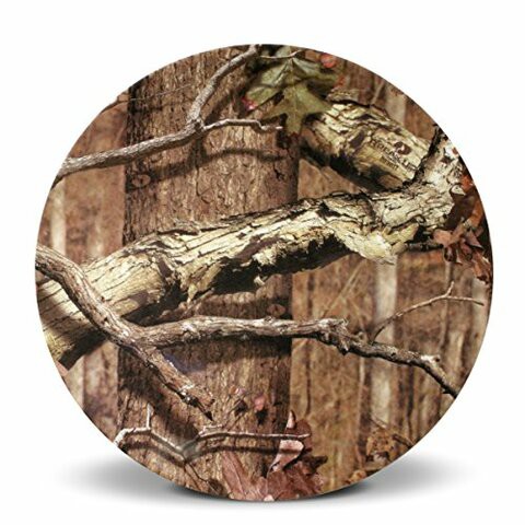 Mossy Oak Break-Up Infinity Round Melamine Salad Plate, 8.5-Inch