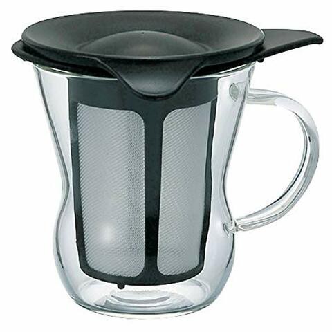 Hario 1-Cup Tea Maker, Black