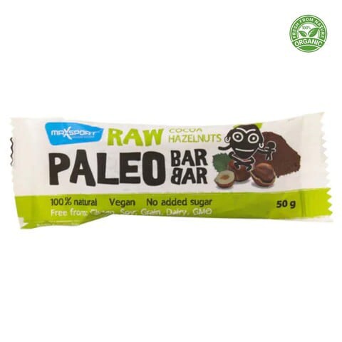 MAXSPORT PALEO RAW COCO HAZ. 50G