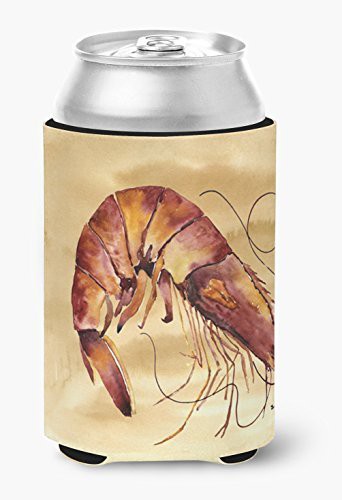 Caroline&#39;s Treasures 8161Cc Shrimp Can Or Bottle Beverage Insulator Hugger, Can Hugger, Multicolor