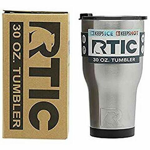 RTIC 30 oz Stainless Steel Tumbler Cup w/ Splash Proof Lid