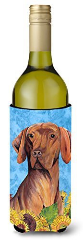 Caroline&#39;s Treasures Sc9079Literk Vizsla Wine Bottle Beverage Insulator Beverage Insulator Hugger, Wine Bottle, Multicolor