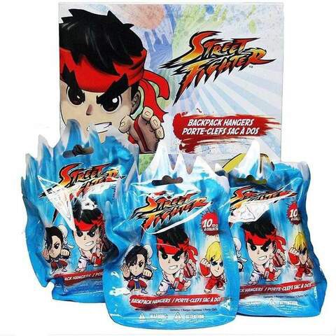 Street Fighter - Porte Cl&ccedil; Figurine 6Cm Sachet Asst S&ccedil;rie 1