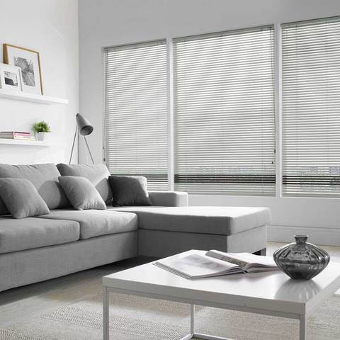 Madiba Dove Venetian Blinds W: 150cm H: 200cm