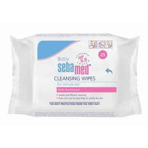 Sebamed Extra Soft Baby Cleansing Wipes 25 Pieces