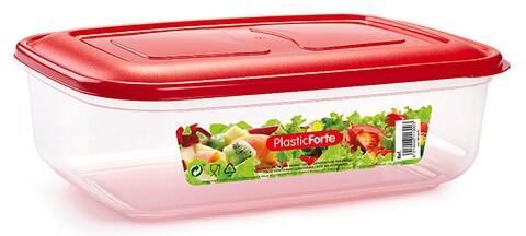 PLASTIC FORTE 0.6LITRE HERMETIC MODERN FOOD CONTAINER 11554