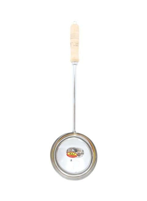 Stainless Steel Ladle Spoon Silver 52cm