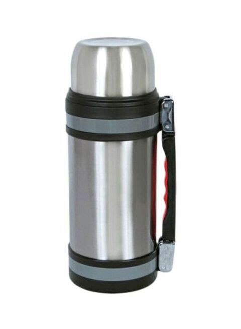 Nevica - Stainless Steel Thermo Flask Silver/Black/Grey 1800ML