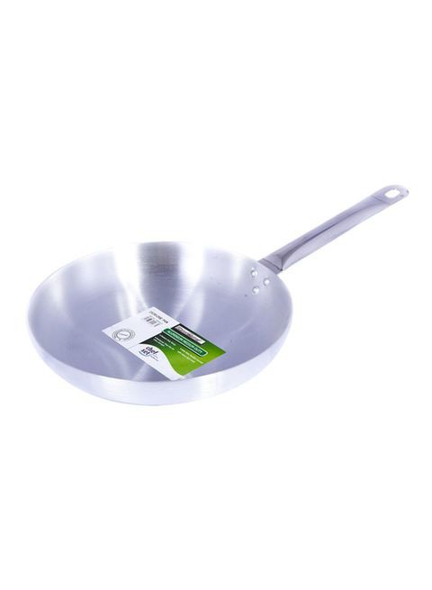 Aluminium Frying Pan Silver 28centimeter