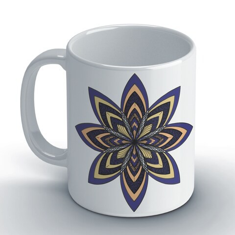 Tasneem Chandia: Ethnic Pattern Coffee Mug