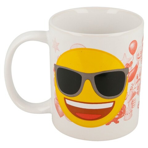 Disney Mug 11Oz Yellow Face Emoji