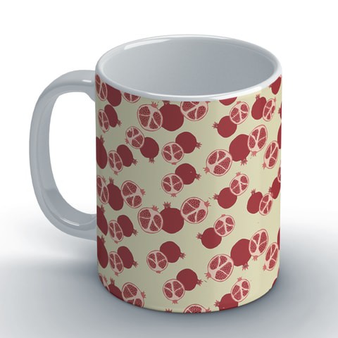 Pomegranate pattern Coffee Mug