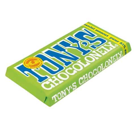 Tony Chocolonely Dark Almond And Sea Salt 180g