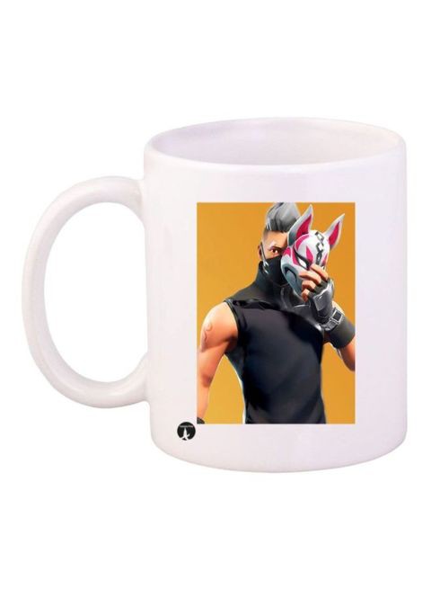 Bp Fortniteprinted Coffee Mug White/Yellow/Black Standard Size