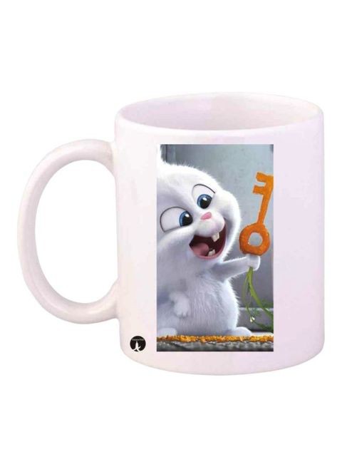 Bp The Secret Life Of Pets Printed Mug White/Orange Standard Size