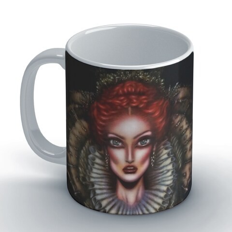 Tiago Azevedo: Queen Elizabeth I Coffee Mug