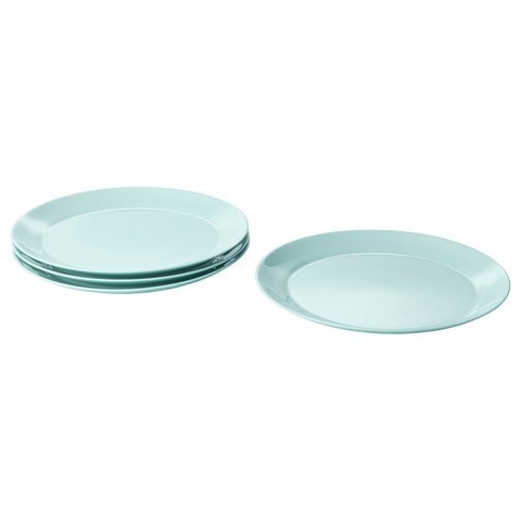 Besegra - Plate, Light Turquoise, 25 Cm