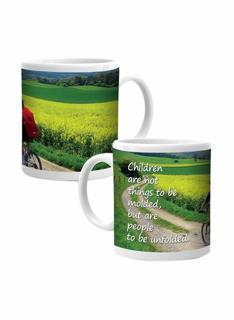 Ajooba Children Love Mug 2127 Multicolour 80X80 Centimeter