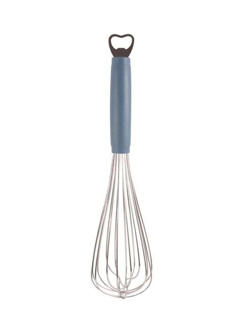 Nylon Handle Whisk Sliver/Grey 12inch