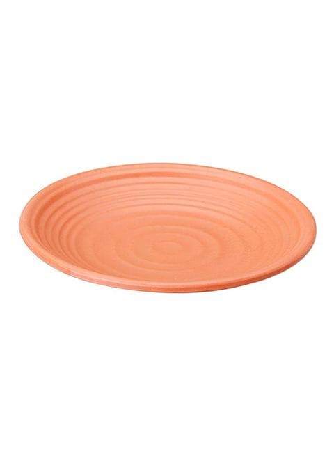 Terra Cotta Dinner Plate Brown 7.5inch