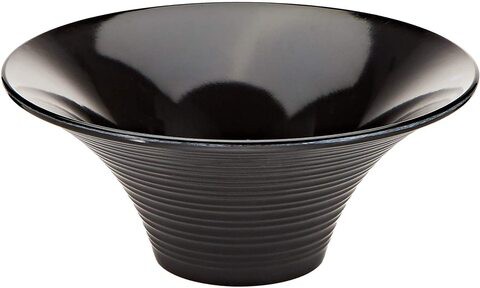 Servewell 9.5 Inch Flower Bowl - Black