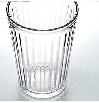 Generic 6 Pcs Elegant Drinking Glass Set 400ml (Clear, 13cm)