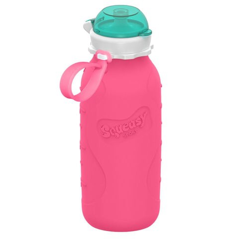 Squeasy Gear Pink Sport Bottle - 16 Oz