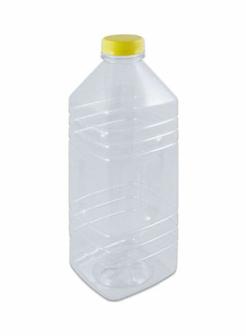 Pack Of 12 Juice Bottle With Lid Clear