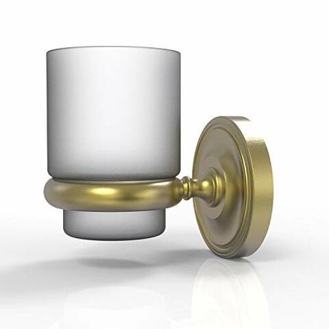 Allied Brass PR-66-SBR Wall Mounted Tumbler Holder, Satin