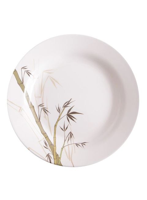 Dinewell - Green Bamboo Melamine Soup Plate 10.5&quot;-Dwsp001Gb