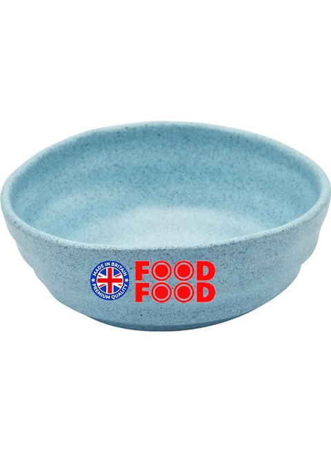 Generic Speckle Melamine Serving Bowl Blue 6.5inch