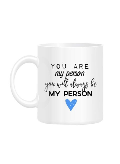 FMstyles Grey&#39;s Anatomy Printed Mug White 10 cm