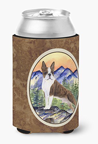 Caroline&#39;s Treasures Ss8162Cc Boston Terrier Can Or Bottle Beverage Insulator Hugger, Can Hugger, Multicolor