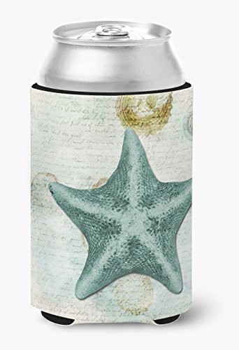 Caroline&#39;s Treasures Sb3043Cc Starfish Can Or Bottle Beverage Insulator Hugger, Can Hugger, Multicolor