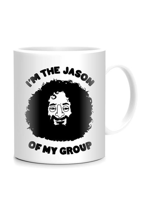 FMstyles I&#39;m The Jason Printed Mug White/Black 10 cm