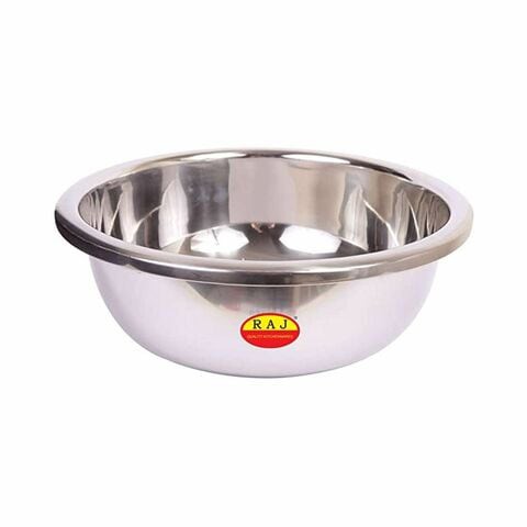 Raj Touch Stainless Steel Plate Silver 55cm