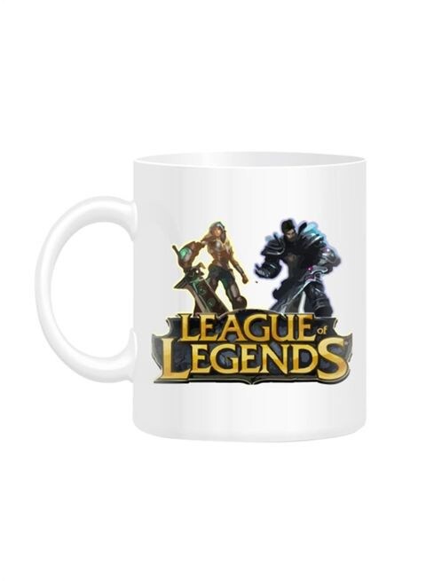 FMstyles League of Legends Action Design Printed Mug White 10 cm