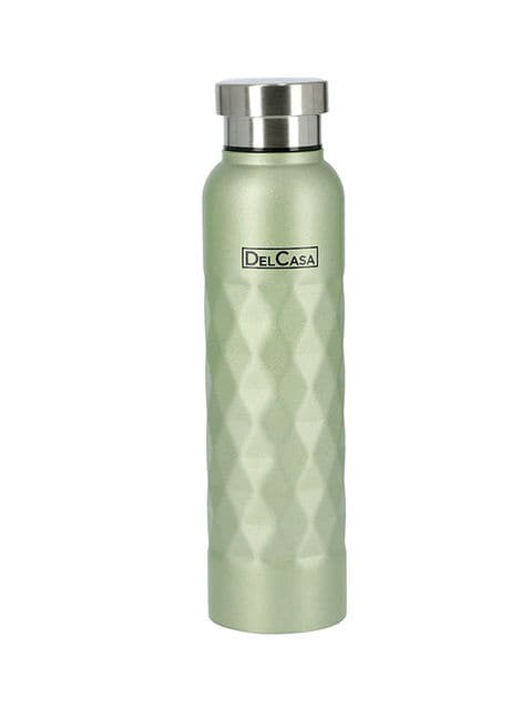 Delcasa Stainless Steel Water Bottle Green 1L