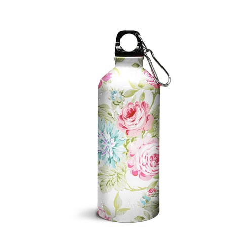 Linda Wood: Floral Pattern Sipper Bottle