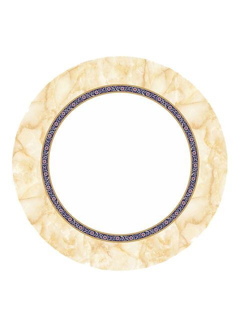 Hotensia Dinner Plate 10.5-Inch White/Beige 10.5inch