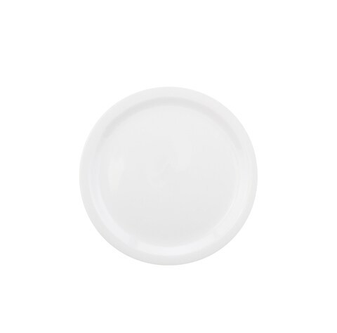 SHALLOW ROUND SERVING PLATTER -SMALL(19CM) - WHITE (MCP-5003-WH)