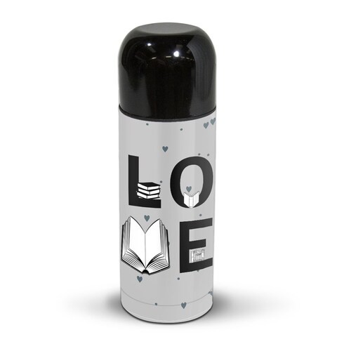 Love For Books Thermos Flask