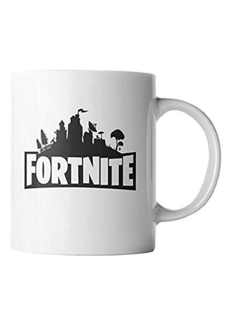 Giftex Fortnitedesign Ceramic Coffe Mug White/Black 11Ounce