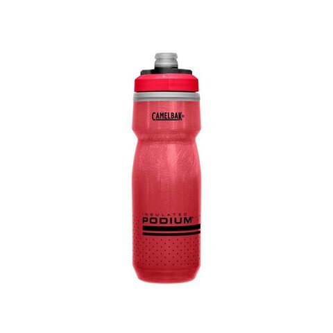 Camelbak Podium Chill 24Oz Bottle, Custom Red/Red