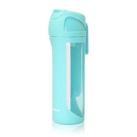 Fissman Plastic Mint Green Water Bottle with Leakproof