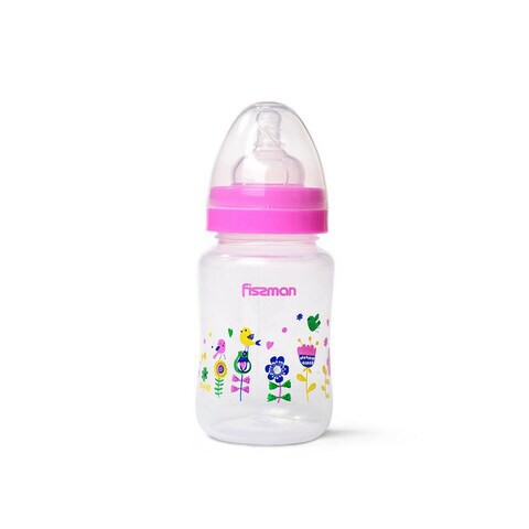 Fissman Feeding Bottle With Wide Neck 240ml (Plastic)