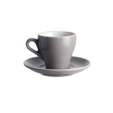 Sharpdo 180ML Coloured Glaze Cup And Dish Cup 180ML Saucer 14*14CM