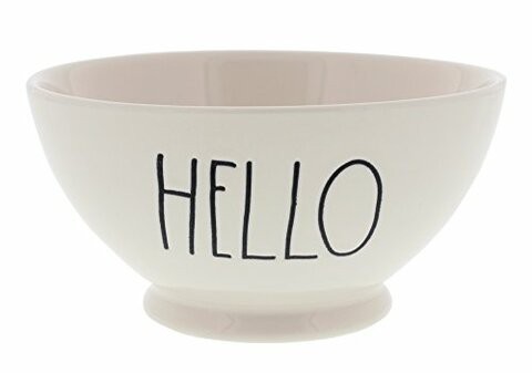 Rae Dunn Magenta Artisan Collection Soup Cereal Bowl HELLO