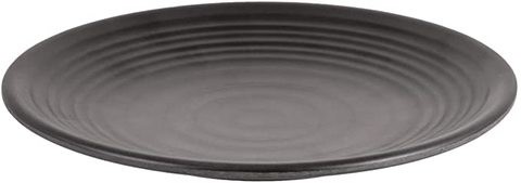 Dinewell - Black Matt Dinner Plate 11&quot;-Dwmp025B