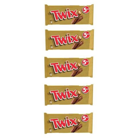 Twix MP Chocolate Bar 50g x5